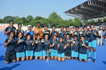 Hockey Madhya Pradesh win Senior Women's National Championship